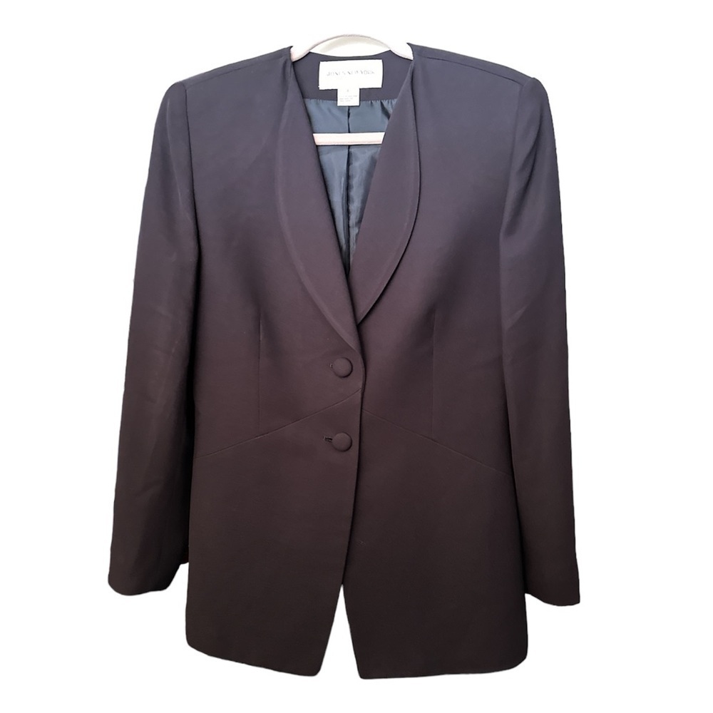 JONES NEW YORK Dark Blue Blazer Size 4
Business Vintage